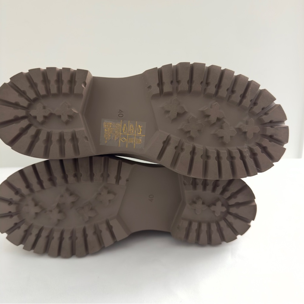 H&M Sueded Pull On Booties Sz 40 - Picture 9 of 12